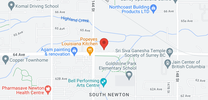 map of 28 14499 64 AVENUE